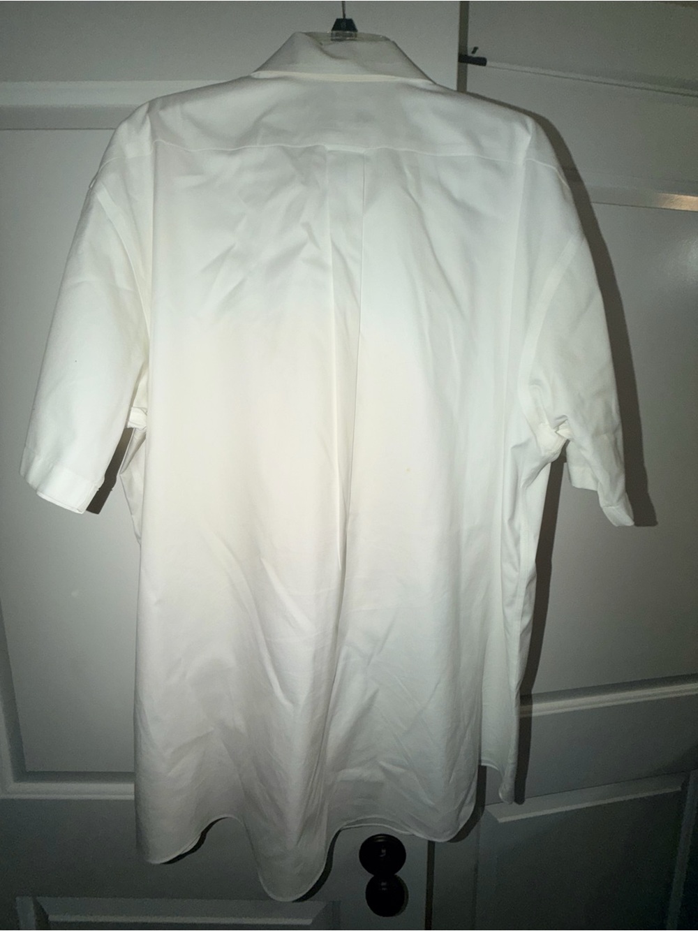 Roundtree & Yorke White Short-Sleeve Men's Shirt